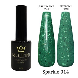 Moltini, Гель-лак Sparkle 14 Moltini, Гель-лак Sparkle 14